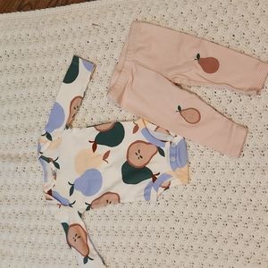 Carter's matching set. Size 6 mos.
